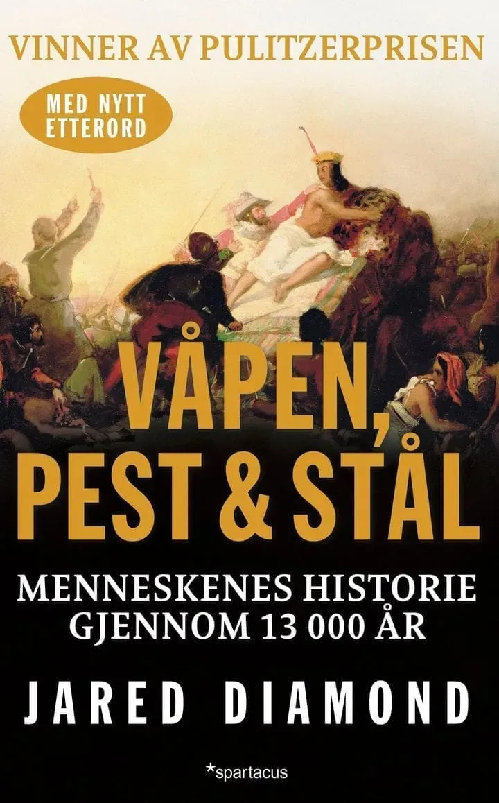 Spartacus Våpen, pest og stål bok heftet verdenshistorie