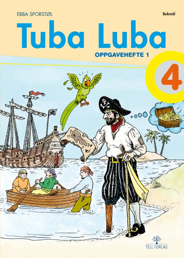 Tell Forlag Tuba Luba 4 Oppgavehefte 1 hefte 4. trinn
