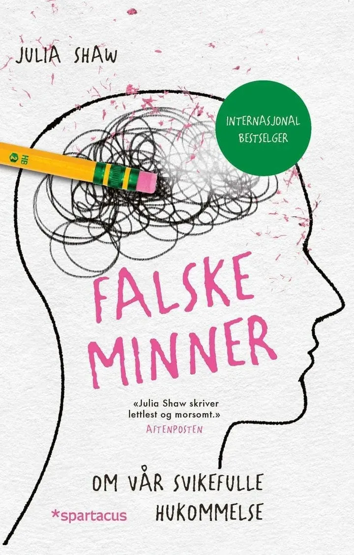 Spartacus Falske minner bok heftet hukommelse på norsk