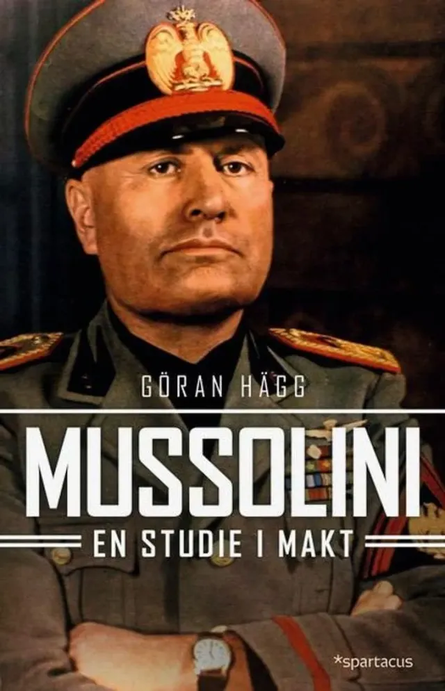 Spartacus Mussolini bok heftet på norsk biografi