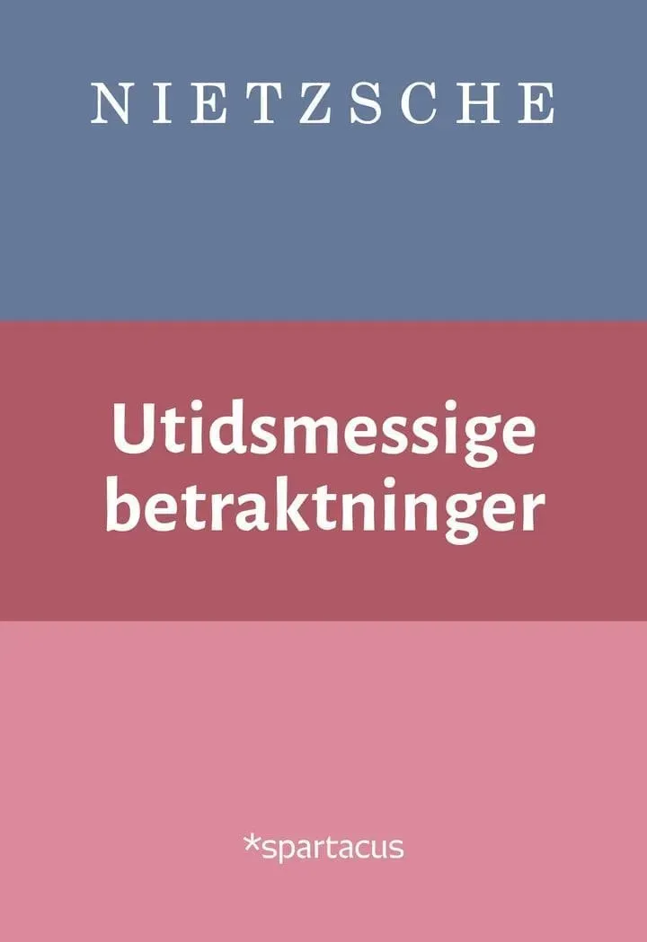 Spartacus Utidsmessige betraktninger bok filosofi essays