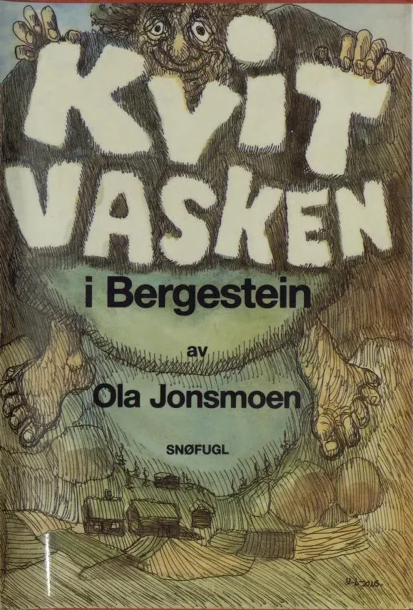 Snøfugl Forlag Kvitvasken i Bergestein bok på norsk krim