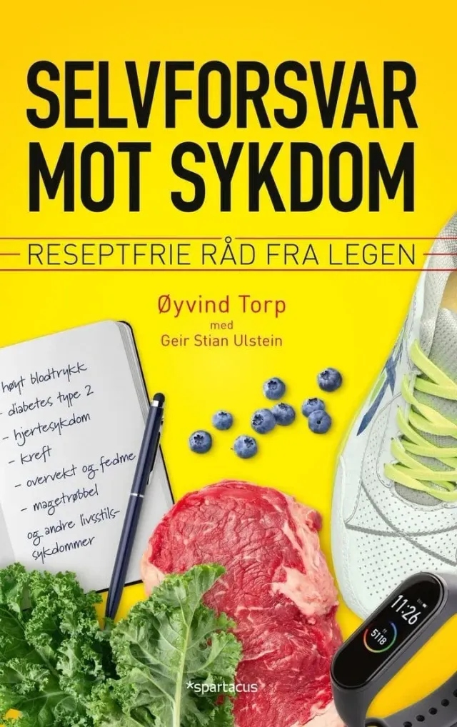 Spartacus Selvforsvar mot sykdom bok på norsk helse