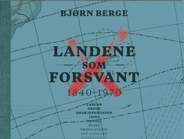 Spartacus Landene som forsvant bok kart 1840 historie