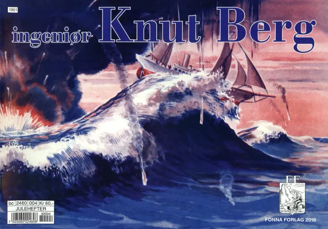 Fonna Forlag Ingeniør Knut Berg 2018 hefte tegneserie