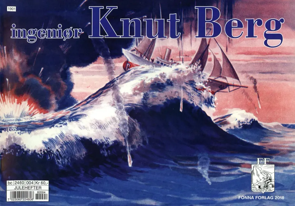 Fonna Forlag Ingeniør Knut Berg 2018 hefte tegneserie