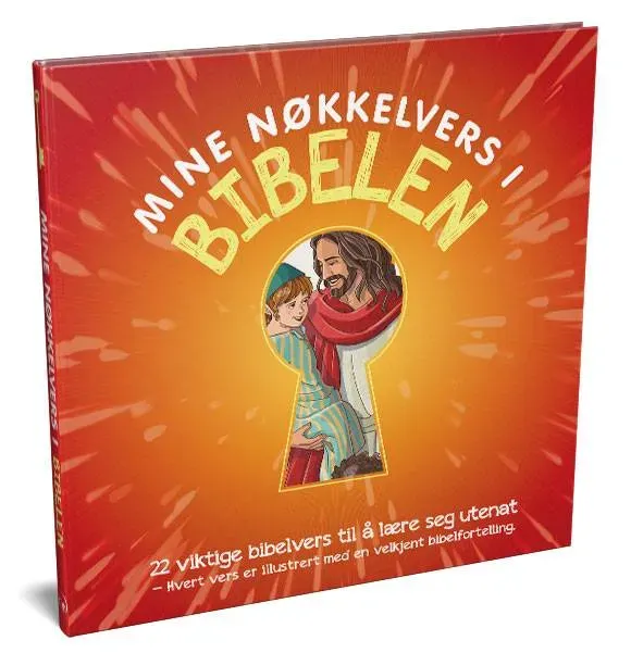 Proklamedia Mine nøkkelvers i Bibelen barnebok 7-12 år