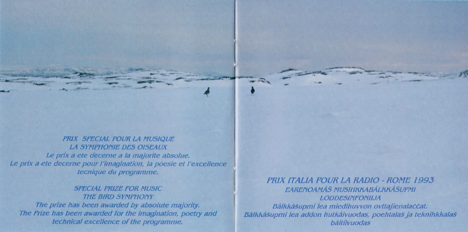 Dat Nils-Aslak Valkeapää Goase dušše fuglesymfoni-CD