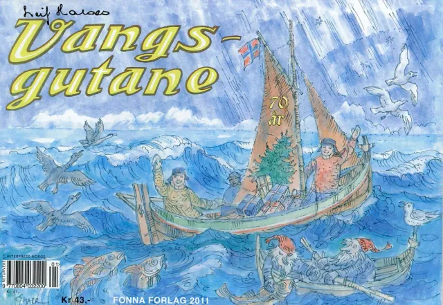 Fonna Forlag Vangsgutane 2011 hefte juleutgave