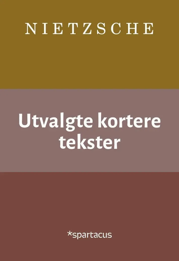 Spartacus Utvalgte kortere tekster bok heftet filosofi