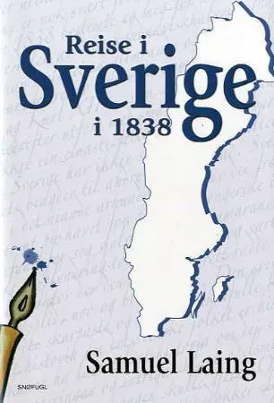 Snøfugl Forlag Reise i Sverige 1838 bok Laing