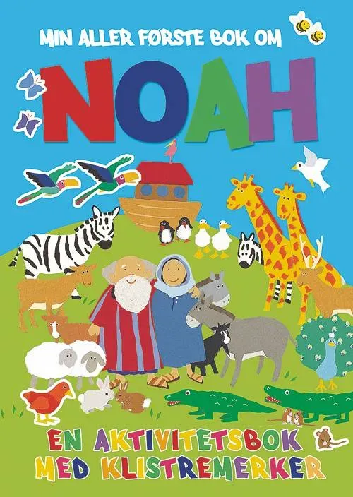 Proklamedia Min aller første bok om Noah aktivitetsbok klistremerker