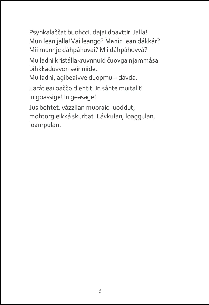 Dat Aikio Otne lea mu maŋimuš bok dialog