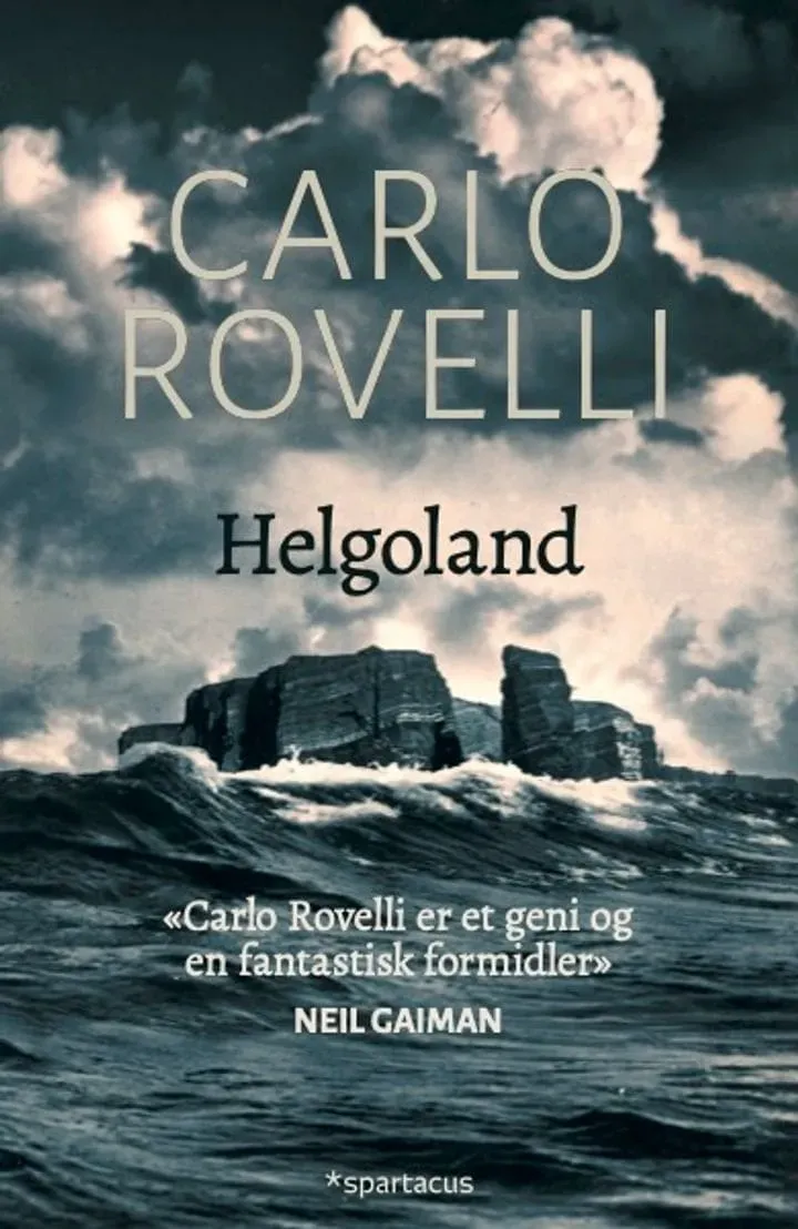 Spartacus Helgoland bok innbundet på norsk kvantefysikk