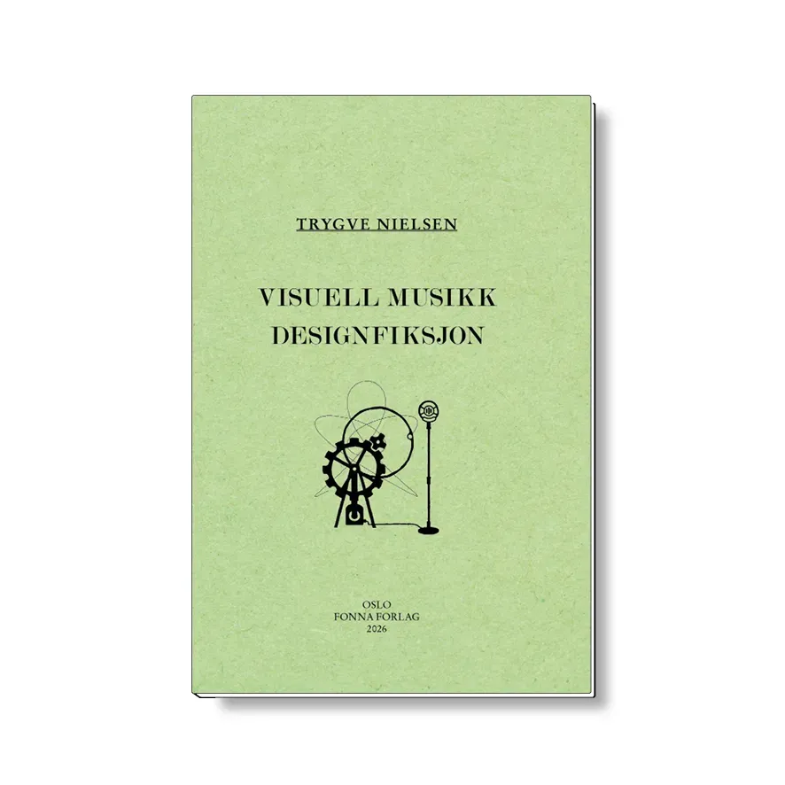 Fonna Forlag Visuell Musikk Designfiksjon bok heftet