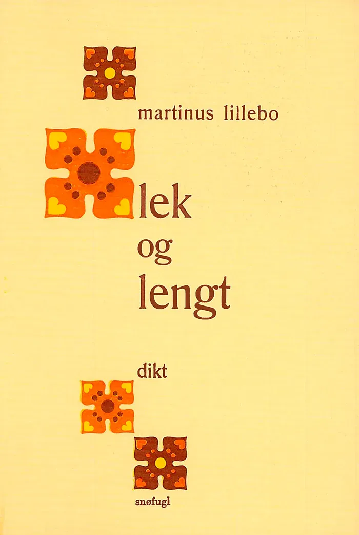 Snøfugl Forlag Lek og lengt bok heftet lyrikk og prosa
