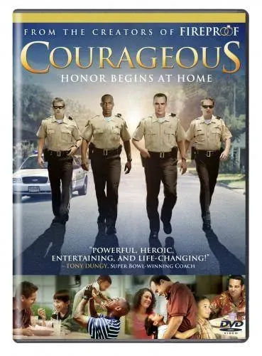Proklamedia Courageous DVD film norsk tekst 12 år