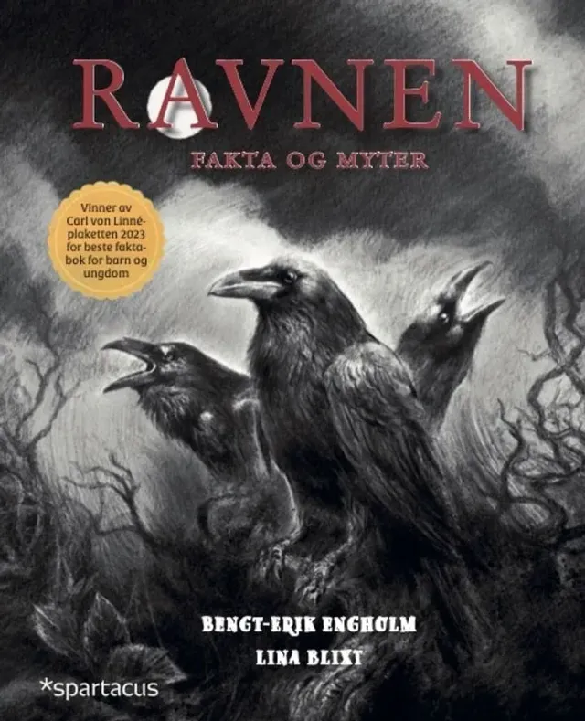 Spartacus Ravnen barnebok faktabok om fugl