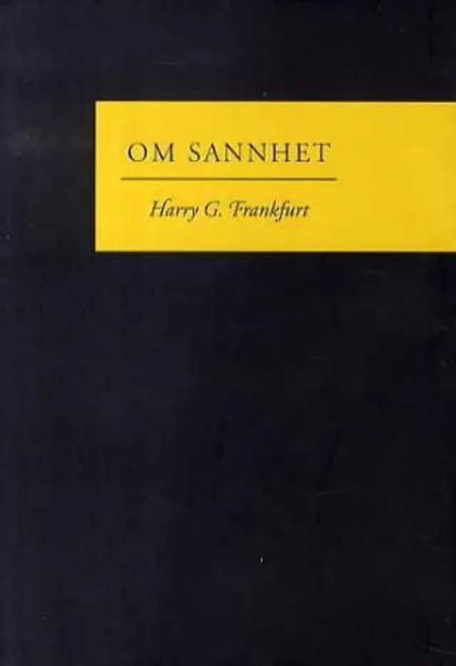 Spartacus Om sannhet bok heftet på norsk filosofi