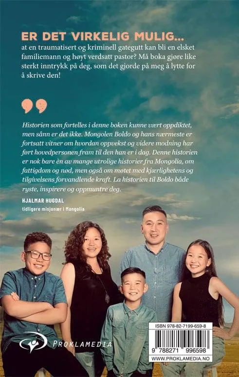 Proklamedia Boldo i Mongolia bok pastorbiografi