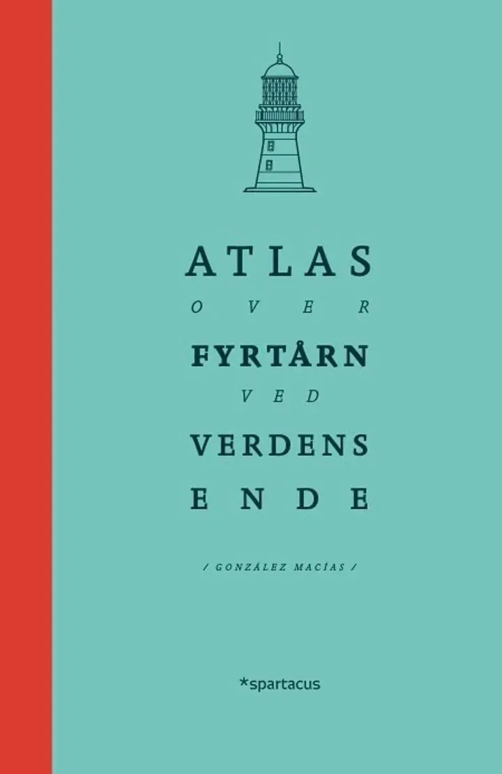Spartacus Atlas over fyrtårn bok innbundet illustrert