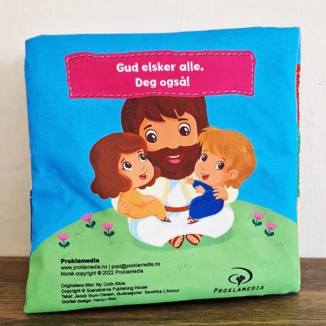 Proklamedia Kose-bibelen min tøybok 0-3 år