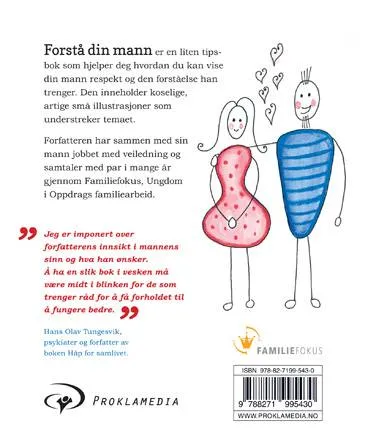 Proklamedia Forstå din mann bok tipsbok for par