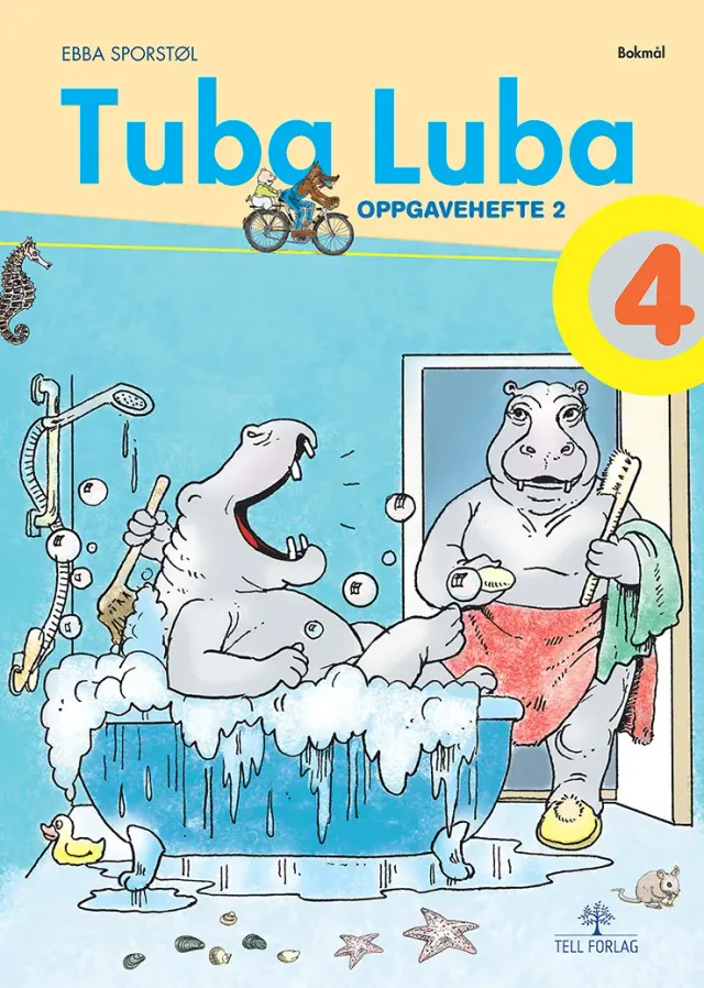 Tell Forlag Tuba Luba 4 Oppgavehefte 2 hefte 4. trinn
