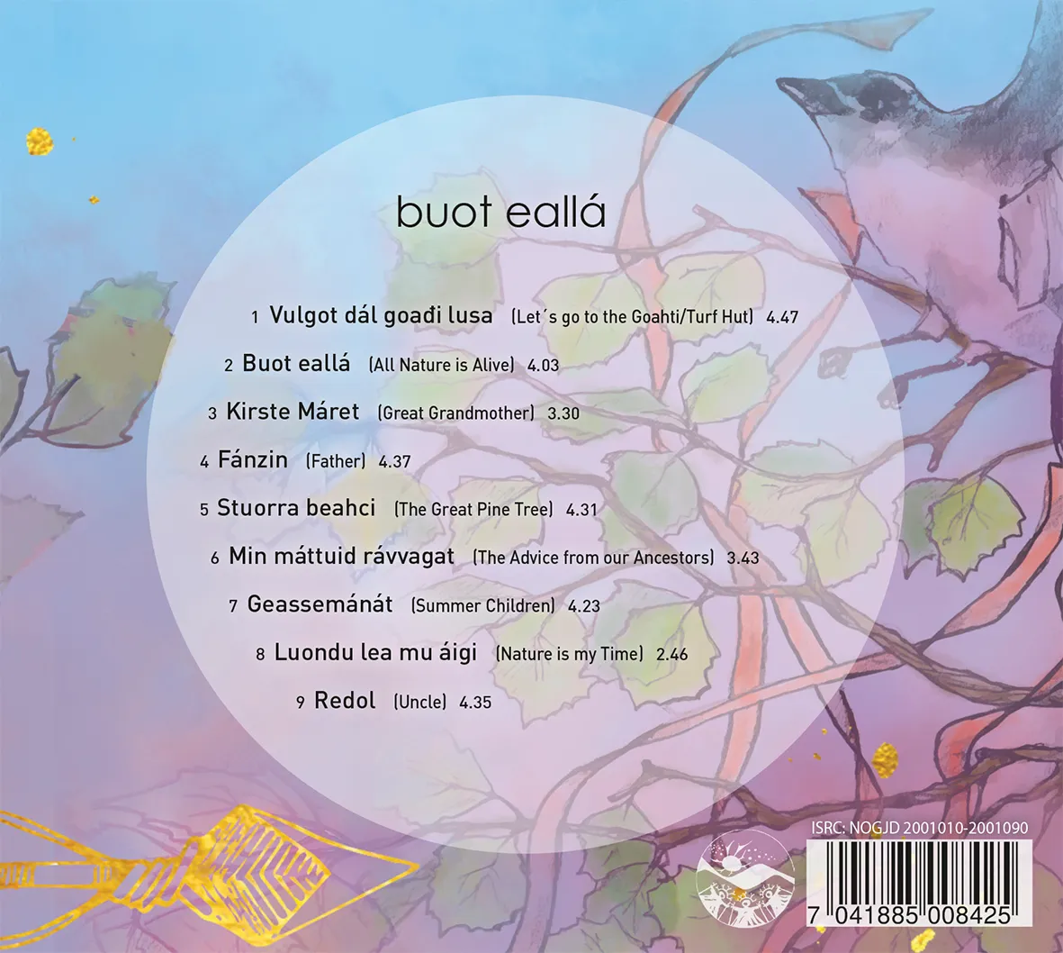 Dat Buot Eallá Kajsa Balto CD samisk musikk