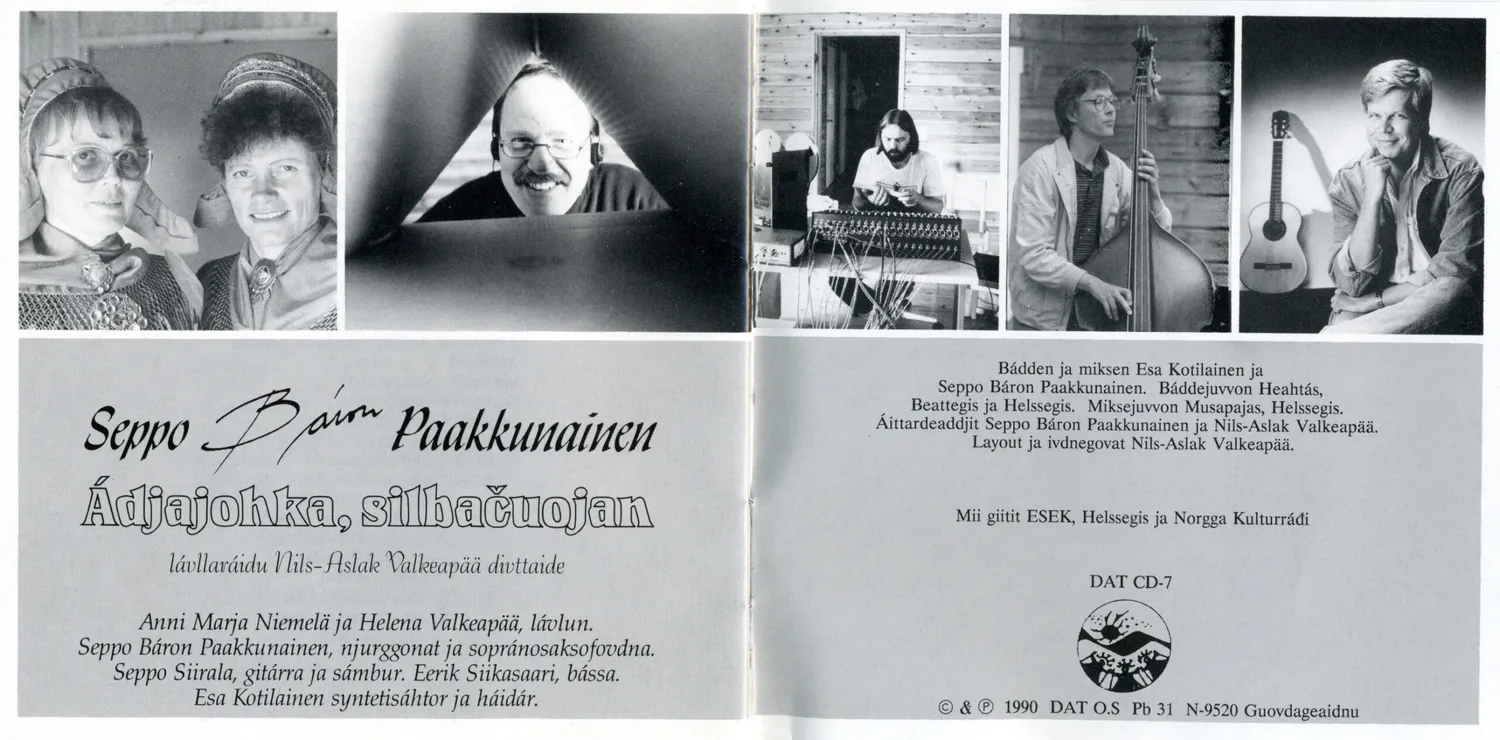 Dat Ádjajohka silbačuojan CD dikt-suite
