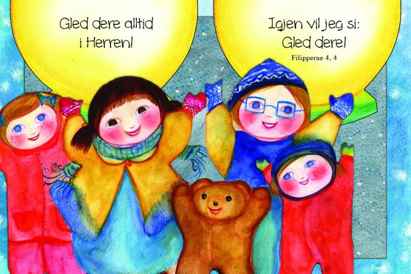 Proklamedia Lær dem barnebok innbundet 0-7 år gavebok