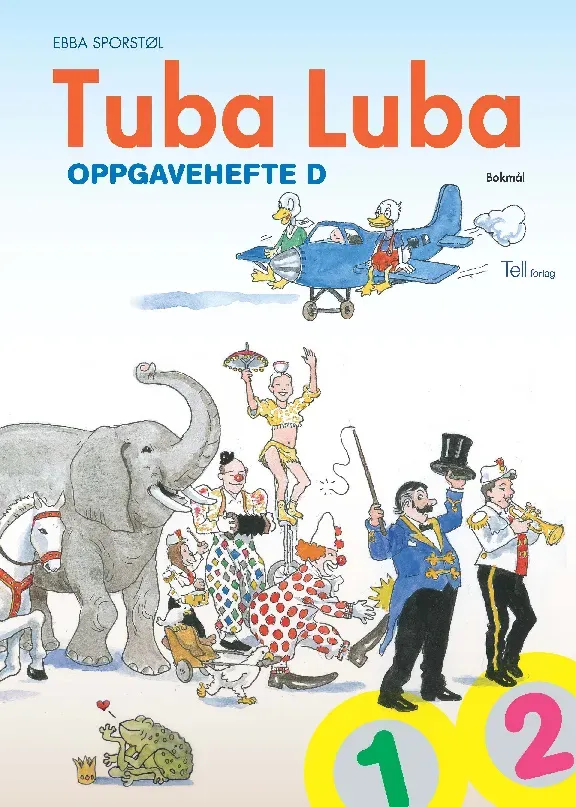 Tell Forlag Tuba Luba 1-2 Oppgavehefte D hefte 2. trinn