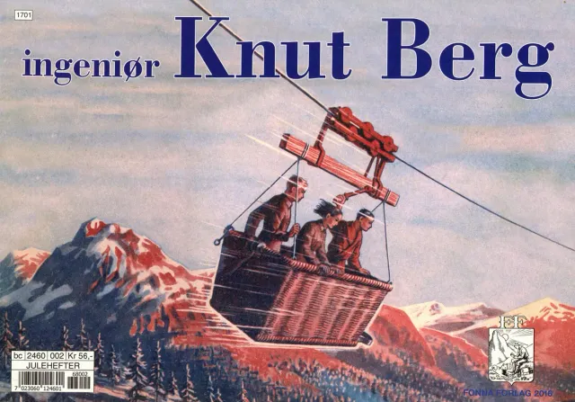 Fonna Forlag Ingeniør Knut Berg 2016 hefte tegneserie