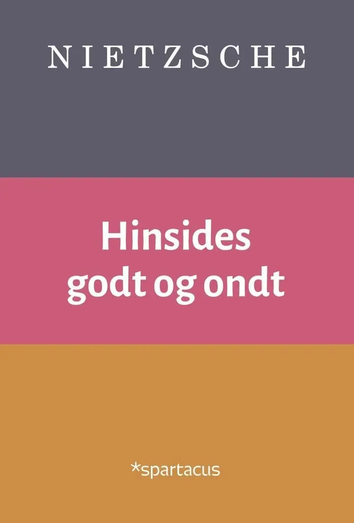 Spartacus Hinsides godt og ondt bok heftet filosofi