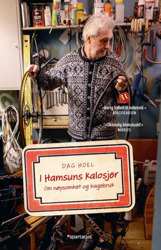 Spartacus I Hamsuns kalosjer bok på norsk