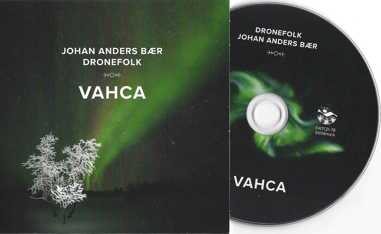 Dat Vahca Johan Anders Bær CD Dronefolk