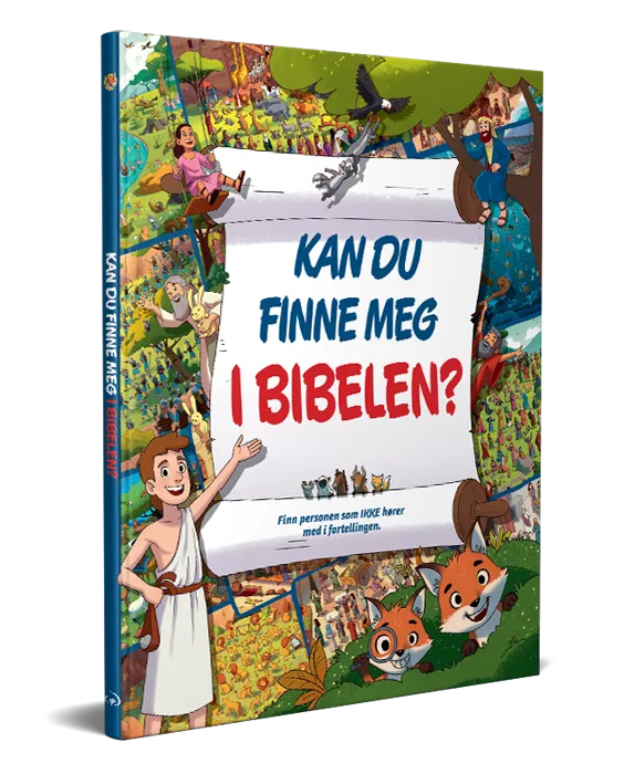 Proklamedia Kan du finne meg i Bibelen barnebok 4-10 år