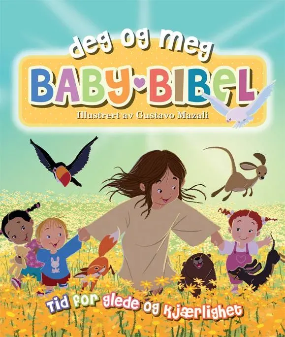 Proklamedia Baby Bibel barnebok 0-2 år koselesing