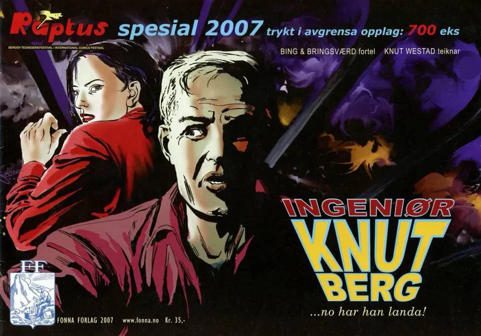 Fonna Forlag Ingeniør Knut Berg 2007 hefte Raptus spesial