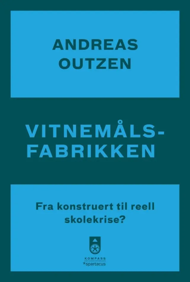 Spartacus Vitnemålsfabrikken bok heftet på norsk skole