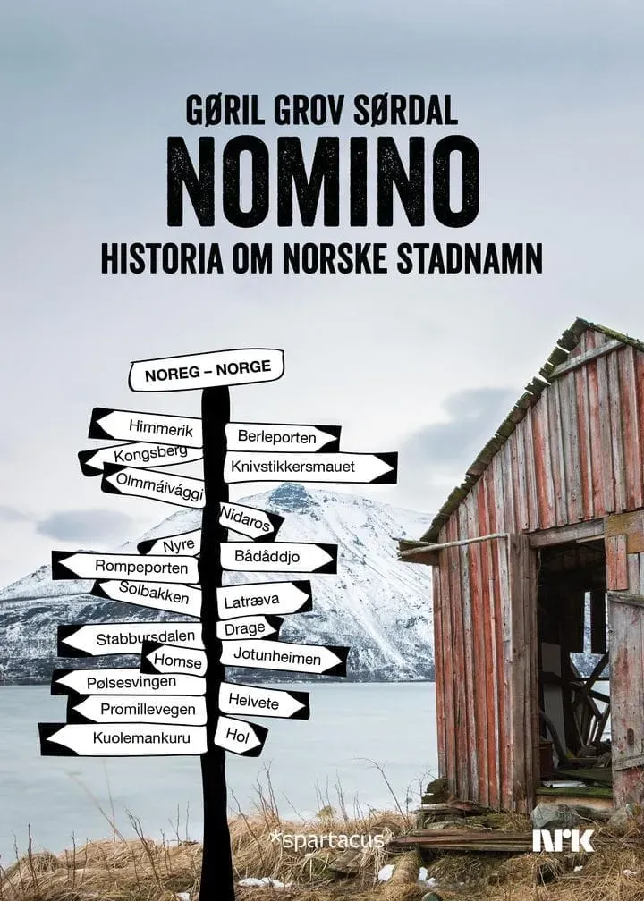 Spartacus Nomino bok stadnamn norsk historie