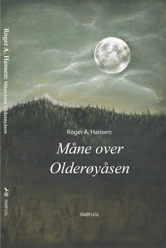 Snøfugl Måne over Olderøyåsen dikt av Roger Andreas Hansen