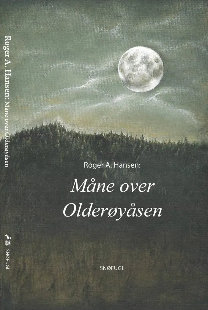 Snøfugl Måne over Olderøyåsen dikt av Roger Andreas Hansen