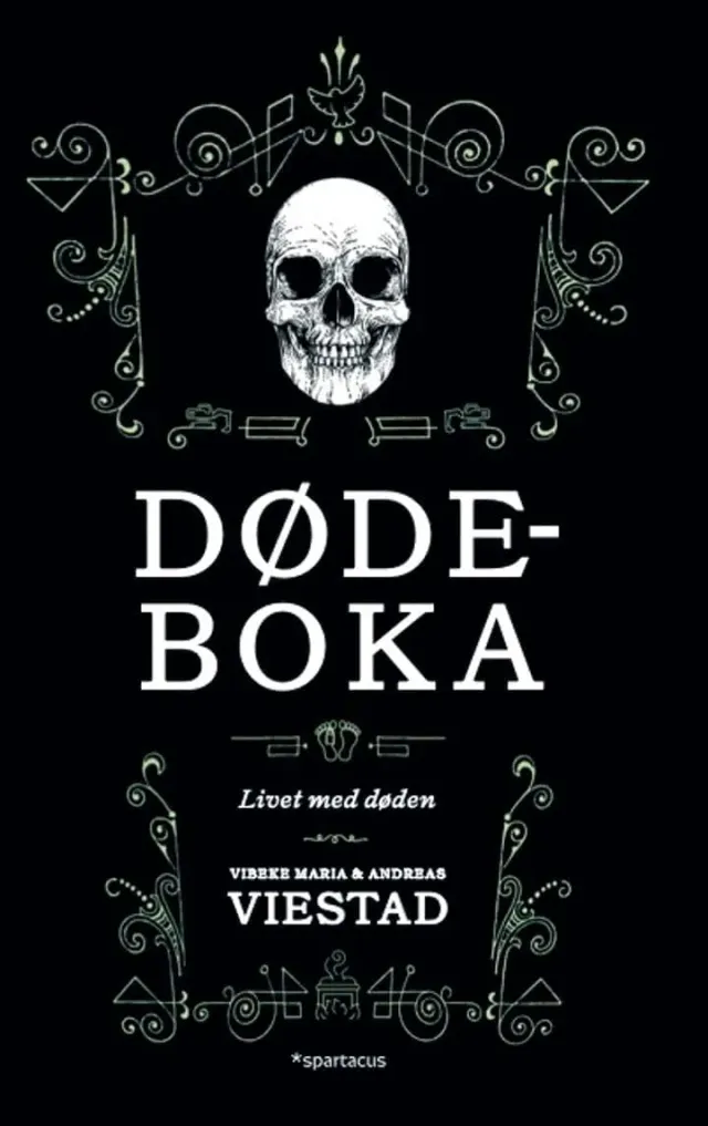 Spartacus Dødeboka bok innbundet på norsk ritualer