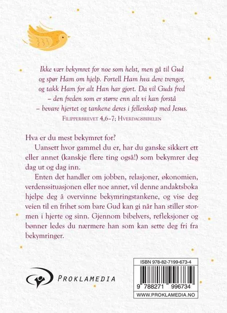 Proklamedia Mindre bekymring mer bønn andaktsbok bønn