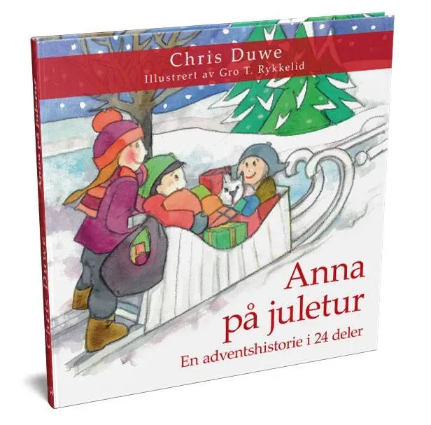 Proklamedia Anna på juletur e-bok adventsbok 24 deler