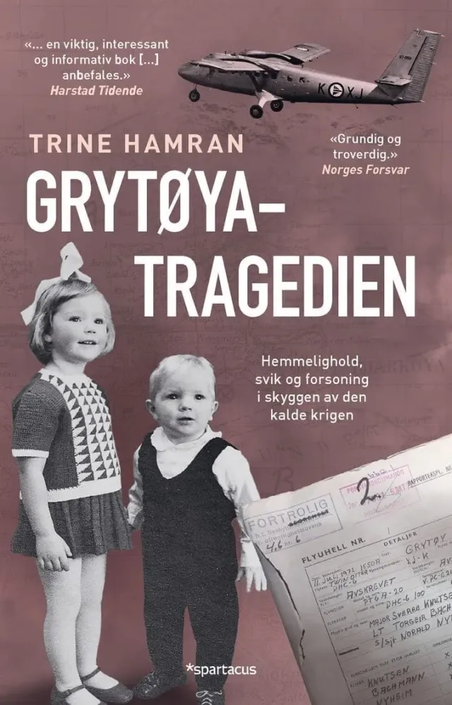 Spartacus Grytøya-tragedien bok heftet dokumentar
