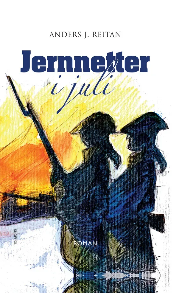 Snøfugl Jernnetter i juli bok heftet roman