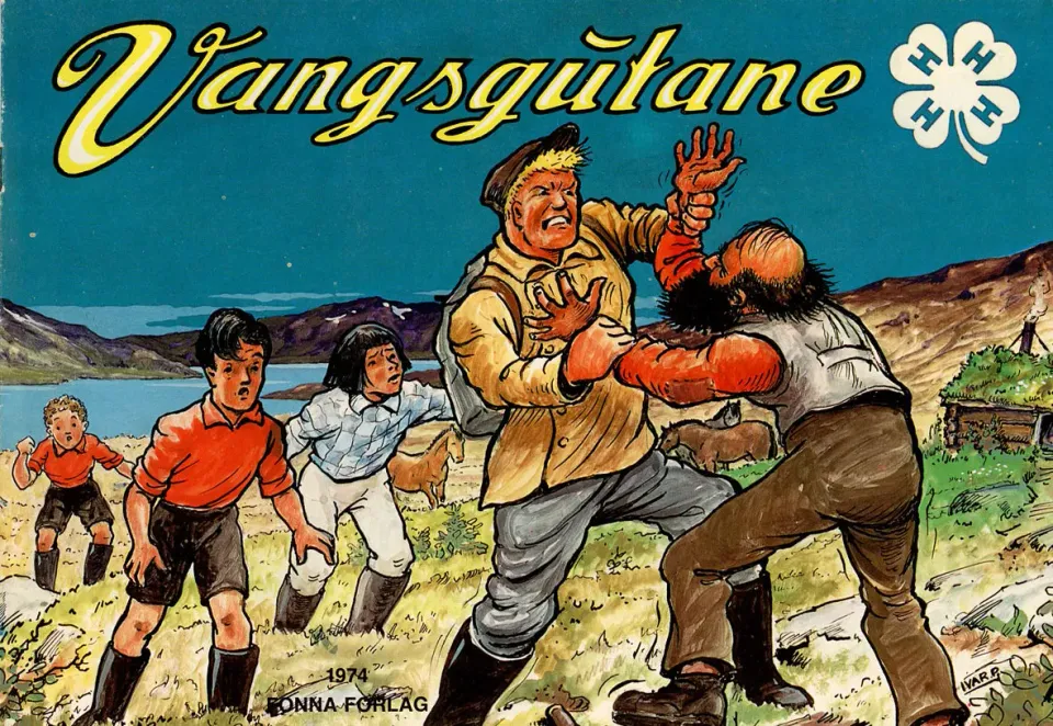 Fonna Forlag Vangsgutane 1974 hefte 4H
