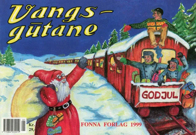 Fonna Forlag Vangsgutane 1999 julehefte heftet